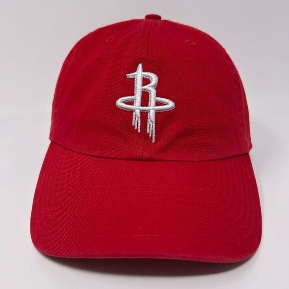 Houston Rockets Dad Hat Cap NBA Basketball OTS 6 Panel Strapback Red - Picture 9 of 9